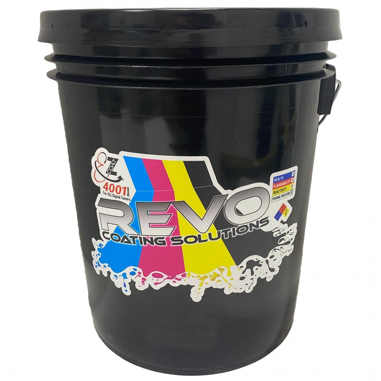REVO EZCoat 4001 Gloss UV Coating for ALL Digital Printers 5 Gallon