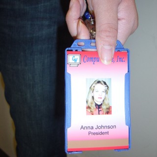 Plastic Badge Holder Horizontal or Vertical Plastic Badge Holder Horizontal or Vertical