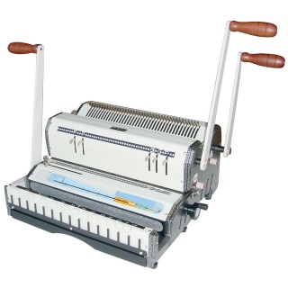 Akiles DuoMac-431 Heavy Duty 2-in-1 Combo Binding Machine (4:1 Coil and 3:1 Wire) Akiles DuoMac-431 Heavy Duty 2-in-1 Combo Binding Machine (4:1 Coil and 3:1 Wire)