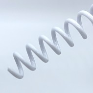 Plastic Coil Binding Supply, White (4:1 Pitch) Plastic Coil Binding Supply, White (4:1 Pitch)