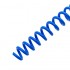 Plastic Coil Binding Supply, Sky Blue (4:1 Pitch)