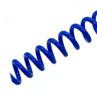 Plastic Coil Binding Supply, Royal Blue (4:1 Pitch)