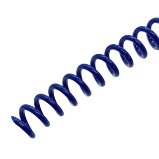 Plastic Coil Binding Supply, Mid Blue (4:1 Pitch) Plastic Coil Binding Supply, Mid Blue (4:1 Pitch)