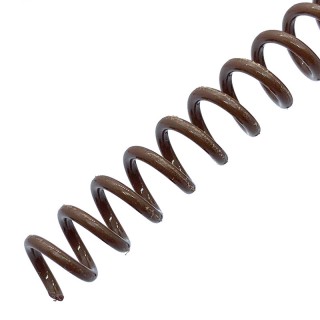 Plastic Coil Binding Supply, Light Brown (4:1 Pitch) Plastic Coil Binding Supply, Light Brown (4:1 Pitch)