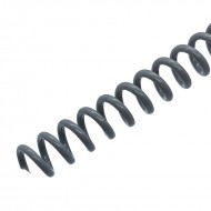Plastic Coil Binding Supply, Charcoal (4:1 Pitch)