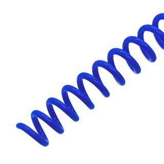 Plastic Coil Binding Supply, SPI Blue (4:1 Pitch)
