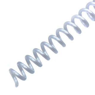 Plastic Coil Binding Supply, Pearl (4:1 Pitch)