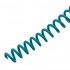 Plastic Coil Binding Supply, Light Teal (4:1 Pitch)