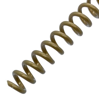 Plastic Coil Binding Supply, Antique Gold (4:1 Pitch) Plastic Coil Binding Supply, Antique Gold (4:1 Pitch)