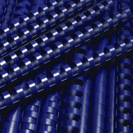 19 Ring Binding Combs, Navy Blue