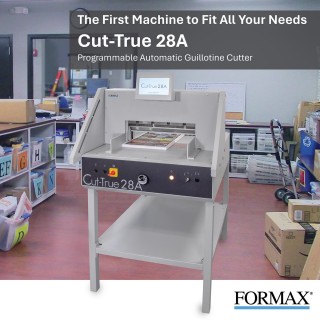 Cut-True 28A Programmable Automatic Electric 18.9" Paper Cutter Cut-True 28A Programmable Automatic Electric 18.9" Paper Cutter