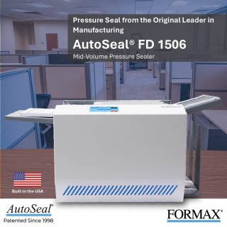Formax AutoSeal FD 1506 Mid-Volume Tabletop Pressure Sealer Formax AutoSeal FD 1506 Mid-Volume Tabletop Pressure Sealer