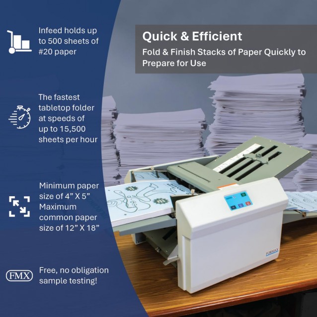 Formax FD 346 Manual Setting Document FolderFormaxFD346The FD 346 Document Folder is a fast, dependable and easy-to-use solution for virtually all folding applications. Formax FD 346 Manual Setting Document FolderFormaxFD346