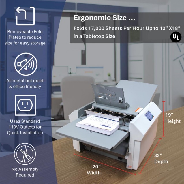 Formax FD 38Xi Fully Automatic Document FolderFormaxFD38Xi