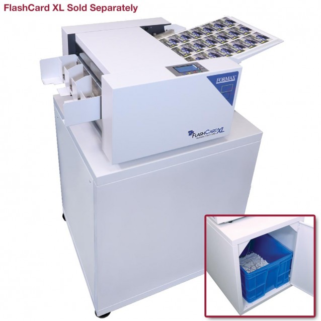 Formax FlashCard XL Optional Cabinet with Casters
