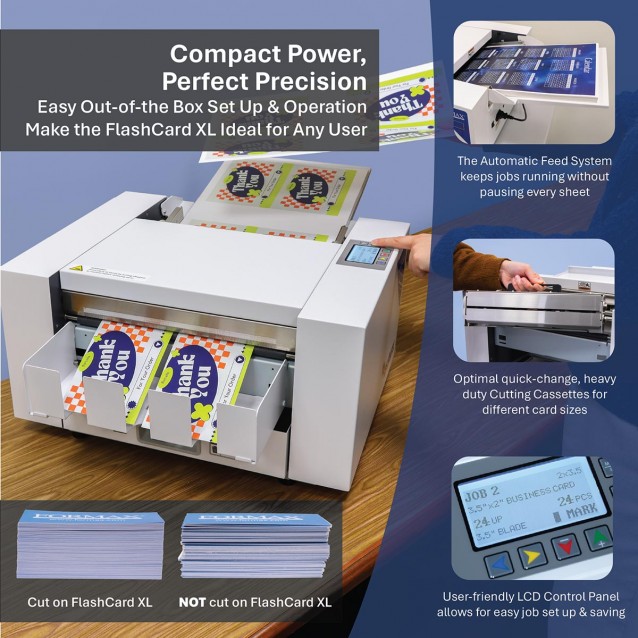 Formax FlashCard XL Large Format Business Card Cutter