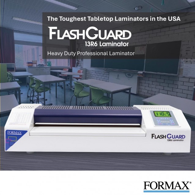 Formax FlashGuard 13R6 Heavy Duty Professional Laminator FlashGuard 13R6