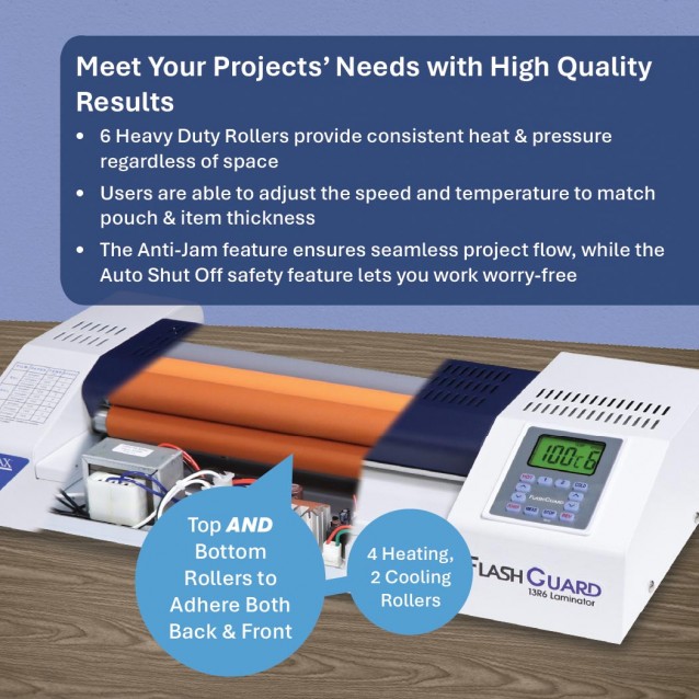 Formax FlashGuard 13R6 Heavy Duty Professional Laminator FlashGuard 13R6