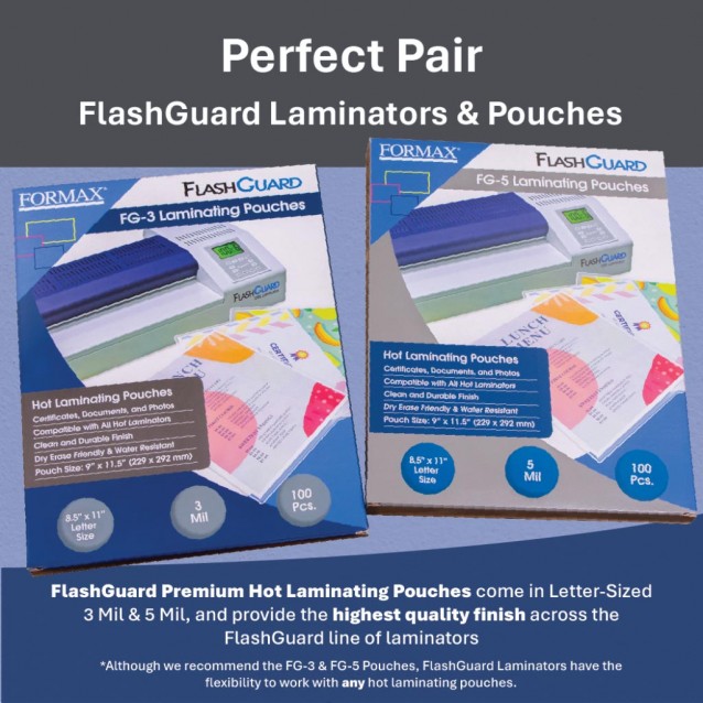 Formax FlashGuard 13R8 Heavy Duty Professional Laminator