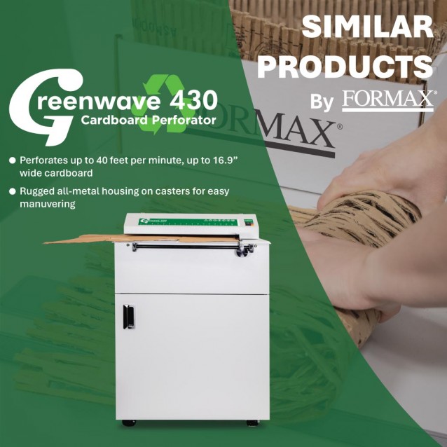 Formax Greenwave 410 Cardboard PerforatorFormaxGreenwave 410