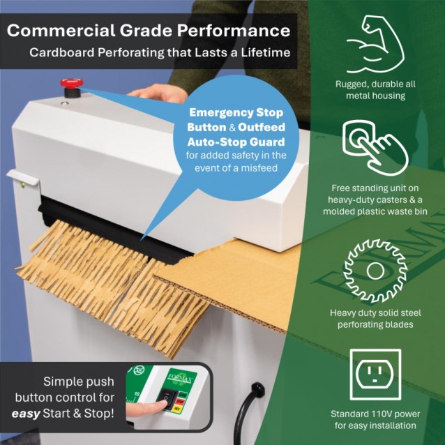 Formax Greenwave 432 Cardboard Perforator