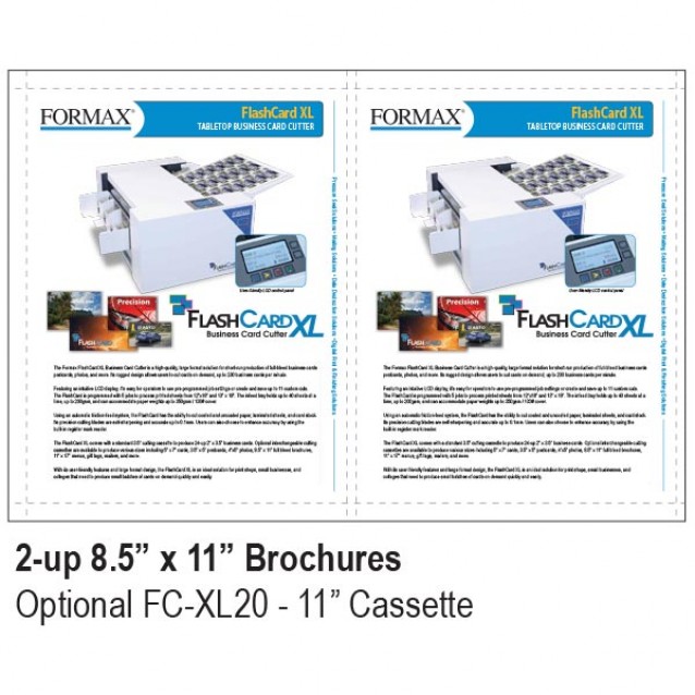 Formax FlashCard XL 11-inch Cutting Cassette