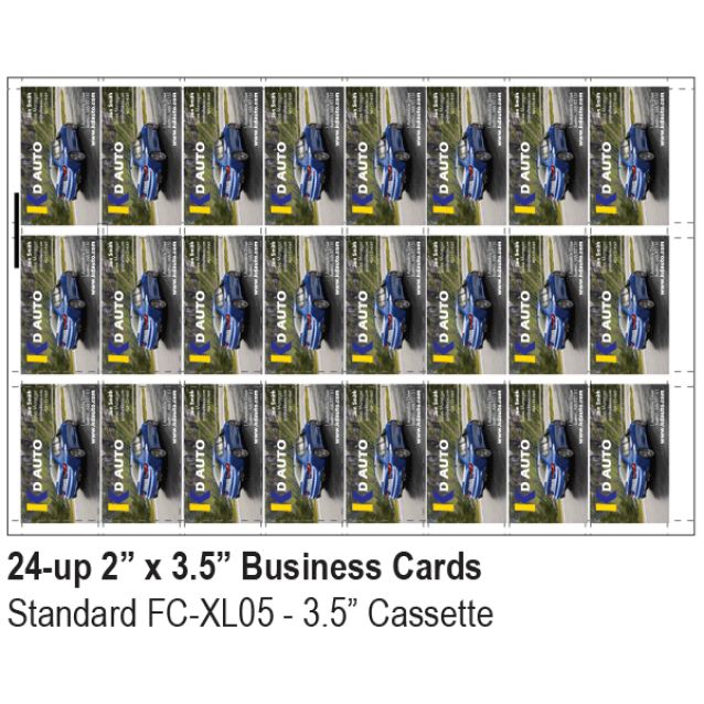 Formax FlashCard XL Standard 3.5-inch Cutting Cassette