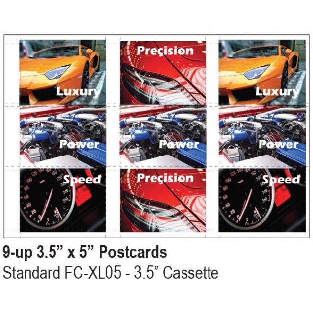 Formax FlashCard XL Standard 3.5-inch Cutting Cassette