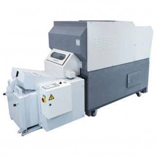 FORMAX® FD 8906B Industrial Cross-Cut Conveyor Shredder with Baler FORMAX® FD 8906B Industrial Cross-Cut Conveyor Shredder with Baler