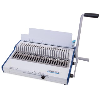 Formax ReadyCombM+ Manual Comb Punch and Binding Machine