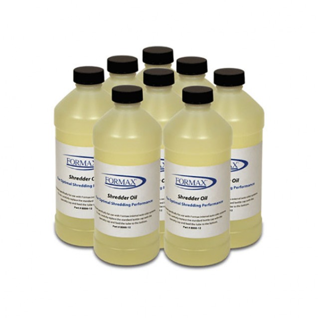 Formax Shredder Oil for Internal Auto-Oiler (8 x 16oz bottles) 8000-12