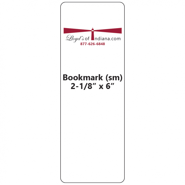 Laminating Pouches, Bookmark, Small (2 1/8" x 6") (54mm x 152mm)