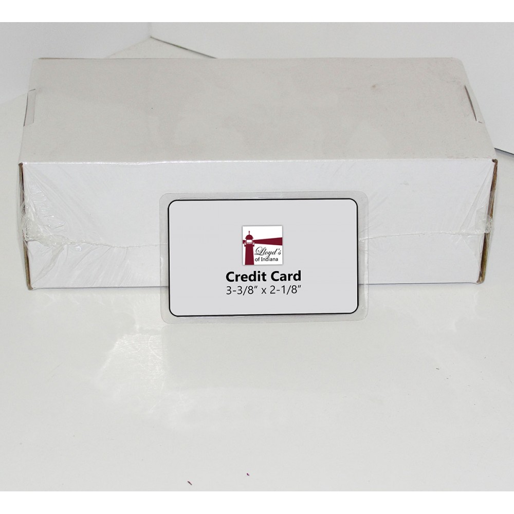 Laminating Pouches, Credit Card (2 1/8" x 3 3/8") 500 pcs