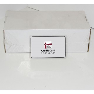 Laminating Pouches, Credit Card (2 1/8" x 3 3/8") 500 pcs Laminating Pouches, Credit Card (2 1/8" x 3 3/8") 500 pcs