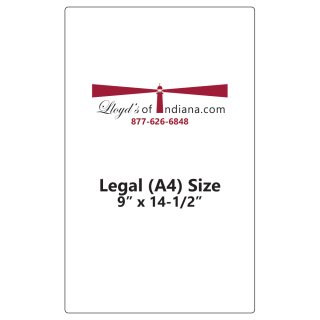 Laminating Pouches, Legal A4 (9" x 14 1/2") Laminating Pouches, Legal A4 (9" x 14 1/2")