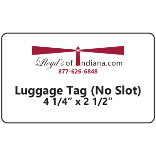 Laminating Pouches, Luggage Tag without Slot (2 1/2" x 4 1/4") 500 pcs