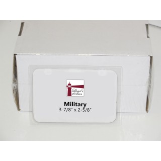 Laminating Pouches, Military Badge (2 5/8" x 3 7/8") 500 pcs