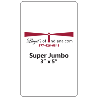 Laminating Pouches, Super Jumbo Size (3" x 5") 7 mil 500 pcs