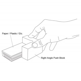 Lassco Wizer Right Angle Push Block for Cornerounders Lassco Wizer Right Angle Push Block for Cornerounders