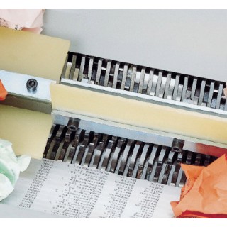 DESTROYIT® 4606 High-Capacity Cross-Cut Paper Shredder Level P-5 DESTROYIT® 4606 High-Capacity Cross-Cut Paper Shredder Level P-5