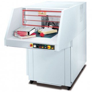 DESTROYIT® 5009 High-Capacity Cross-Cut Paper Shredder Level P-2 DESTROYIT® 5009 High-Capacity Cross-Cut Paper Shredder Level P-2