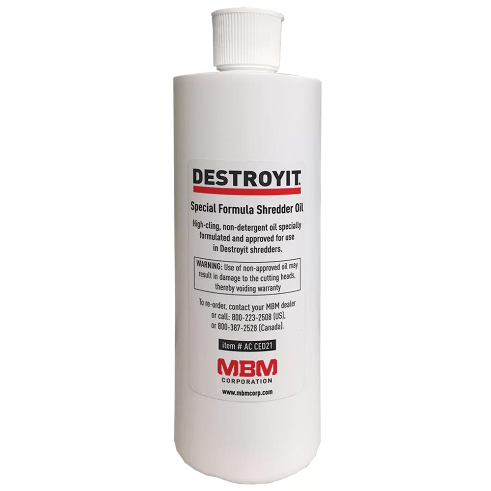 MBM DESTROYIT Shredder Oil - 1 pint x 4