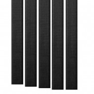 Metalbind 11" Classic Linen Channel, Black Metalbind 11" Classic Linen Channel, Black