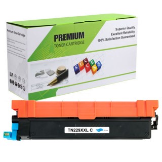 Brother TN229XXL C Compatible Cyan Printer Toner Cartridge Brother TN229XXL C Compatible Cyan Printer Toner Cartridge