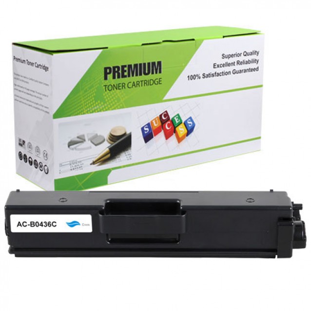 Brother TN-436C Compatible Cyan Printer Toner CartridgeREVO Toners, Inks and CoatingsAC-B0436C