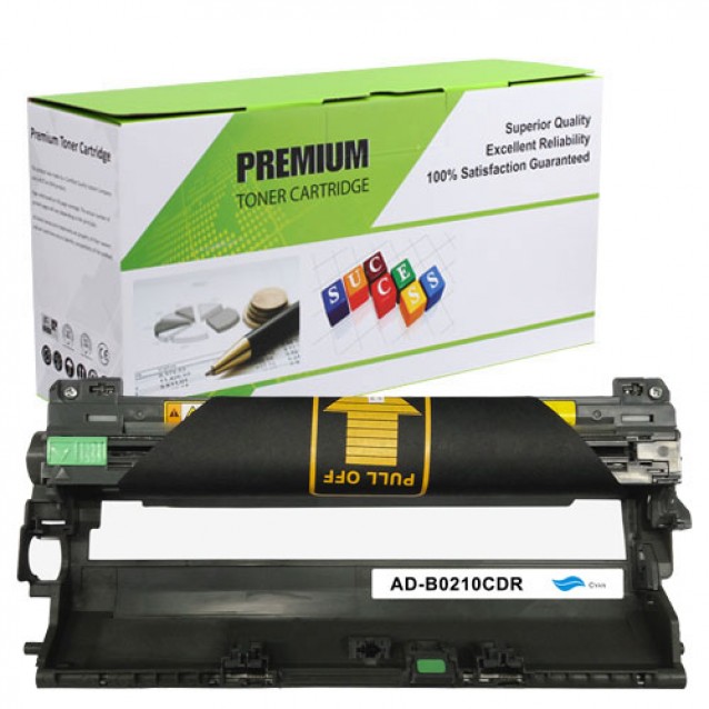 Brother Drum Unit DR-210CL Cyan Remanufactured AD-B0210CDRR