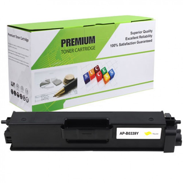 Brother TN-339Y Compatible Yellow Printer Toner CartridgeREVO Toners, Inks and CoatingsAP-B0339Y