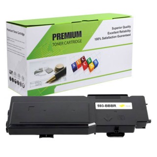 Dell 593-BBBR Compatible Yellow Printer Toner Cartridge Dell 593-BBBR Compatible Yellow Printer Toner Cartridge