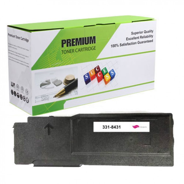 Dell 331-8431 Compatible Magenta Printer Toner Cartridge