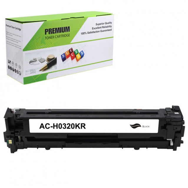 HP Compatible Toner CE320A - BlackREVO Toners, Inks and CoatingsAC-H0320K